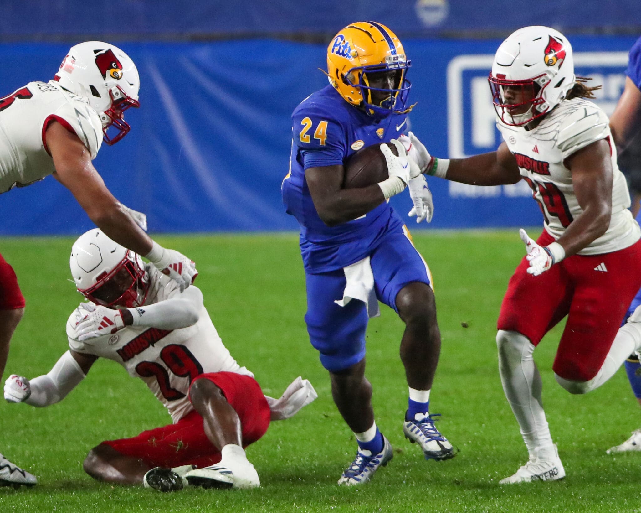 Pitt running back C'Bo Flemister.