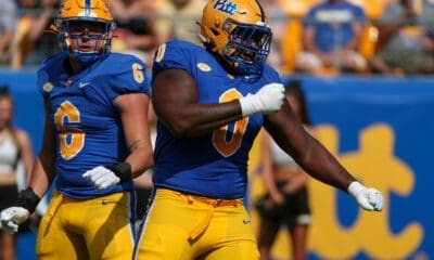 Pitt defensive tackle Deandre Jules.