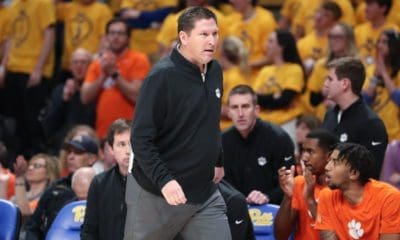 Clemson Tigers head coach Brad Brownell January 7, 2023 David Hague/PSN