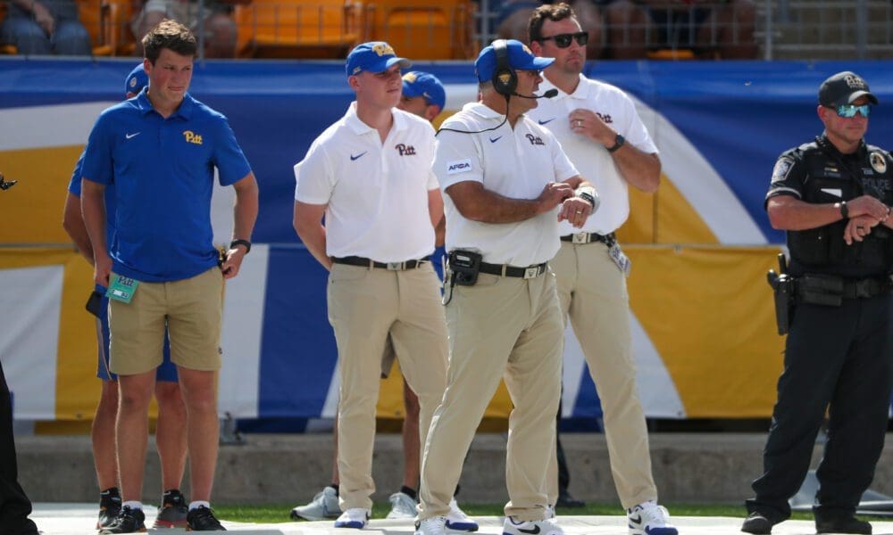 Pitt head coach Pat Narduzzi.