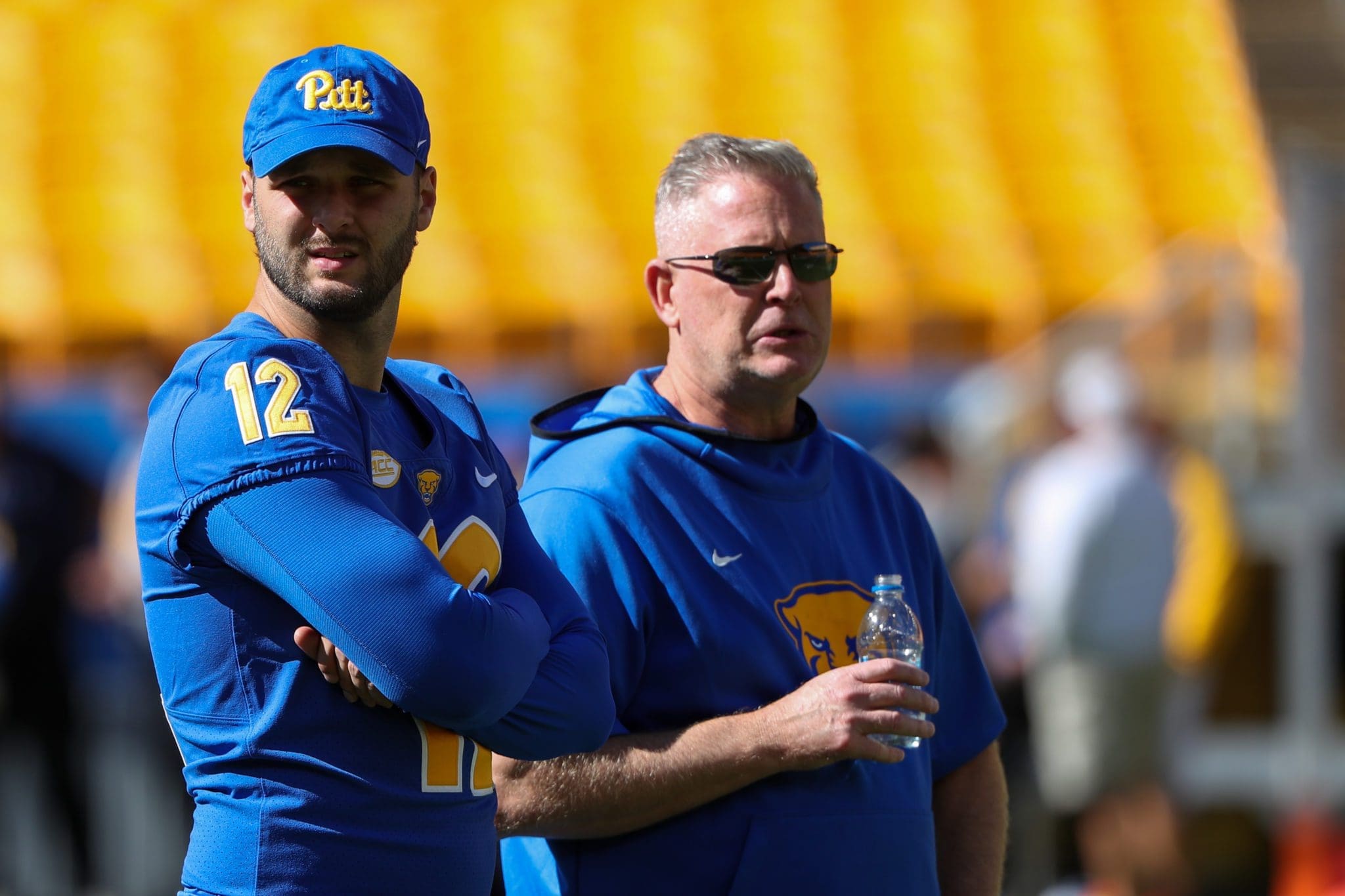 Pitt offensive coordinator Frank Cignetti Jr.