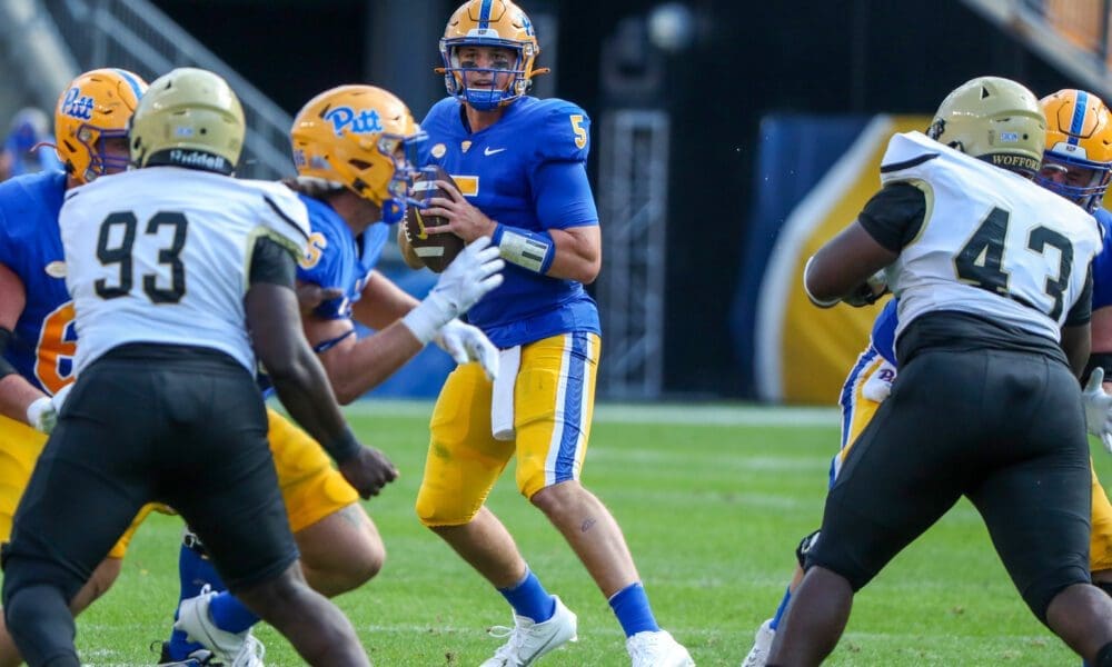 Pitt football quarterback Phil Jurkovec