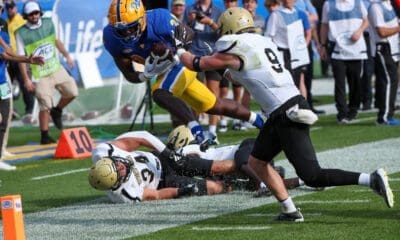 Pitt running back C'Bo Flemister.