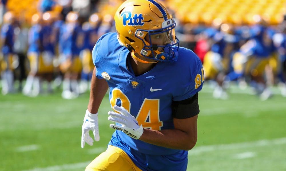 Pitt football wide receiver Jake McConnachie