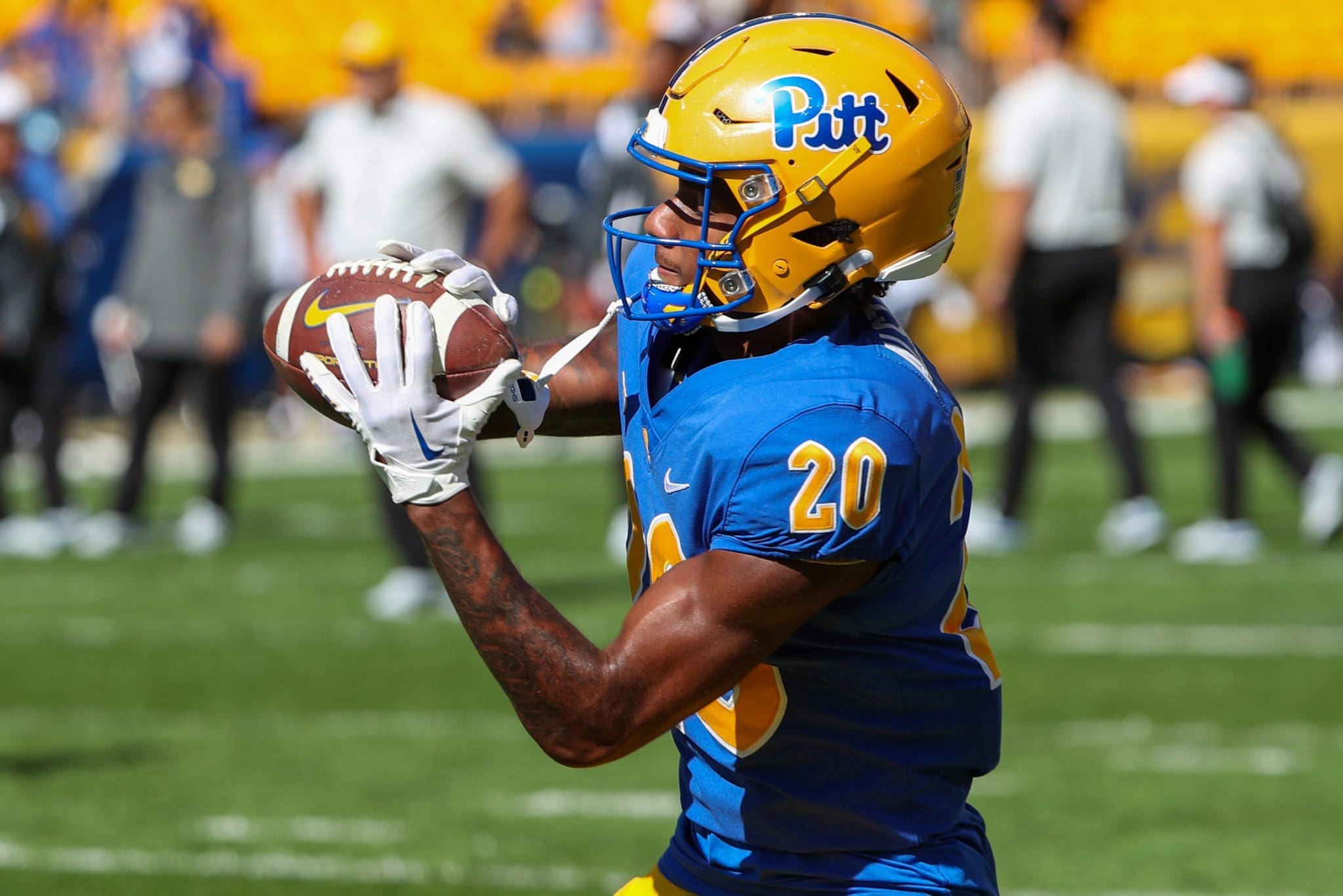 Former Pitt wide receiver Myles Alston.