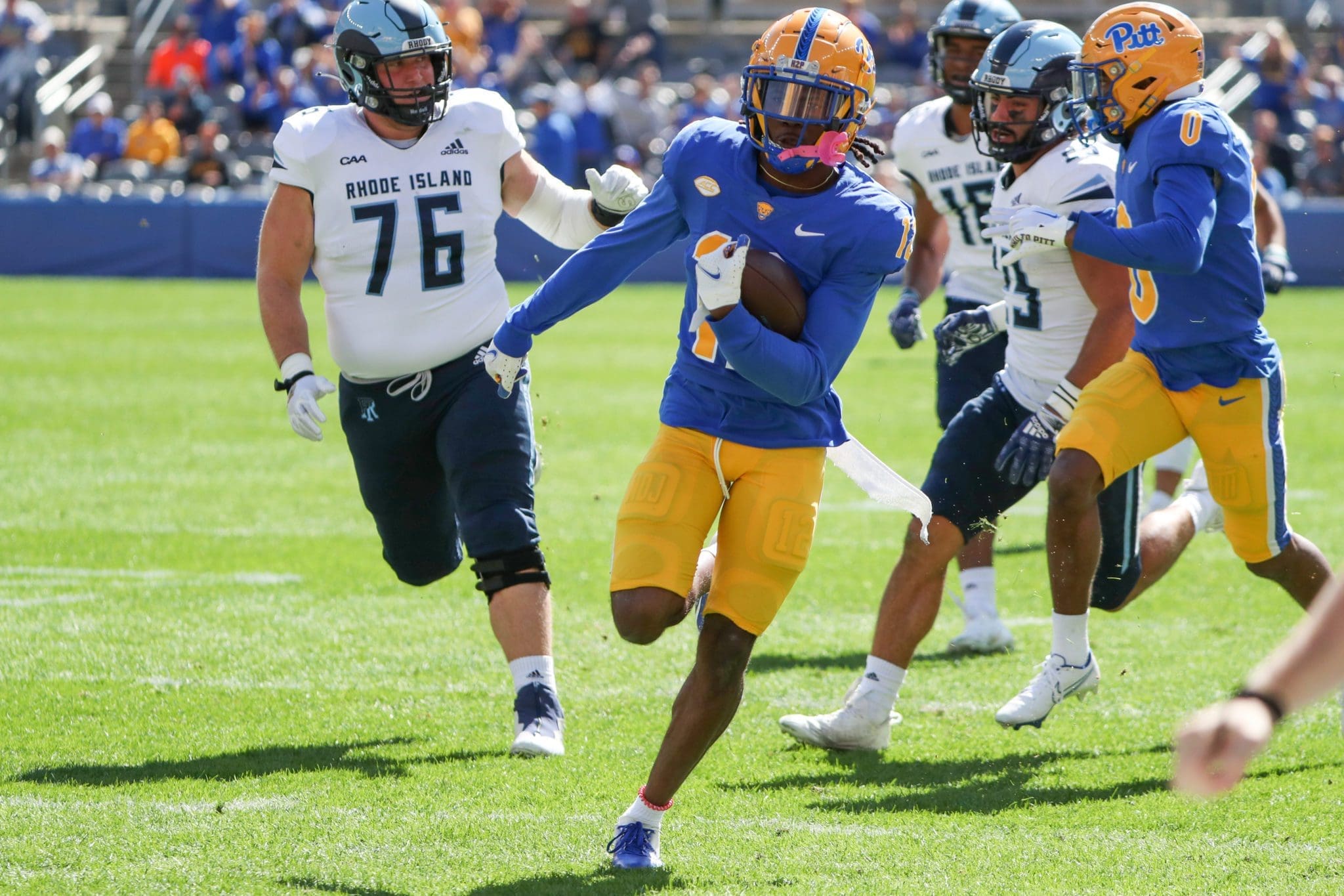 Pittsburgh Panthers defensive back M.J. Devonshire (12) September 24, 2022 David Hague/PSN Pitt