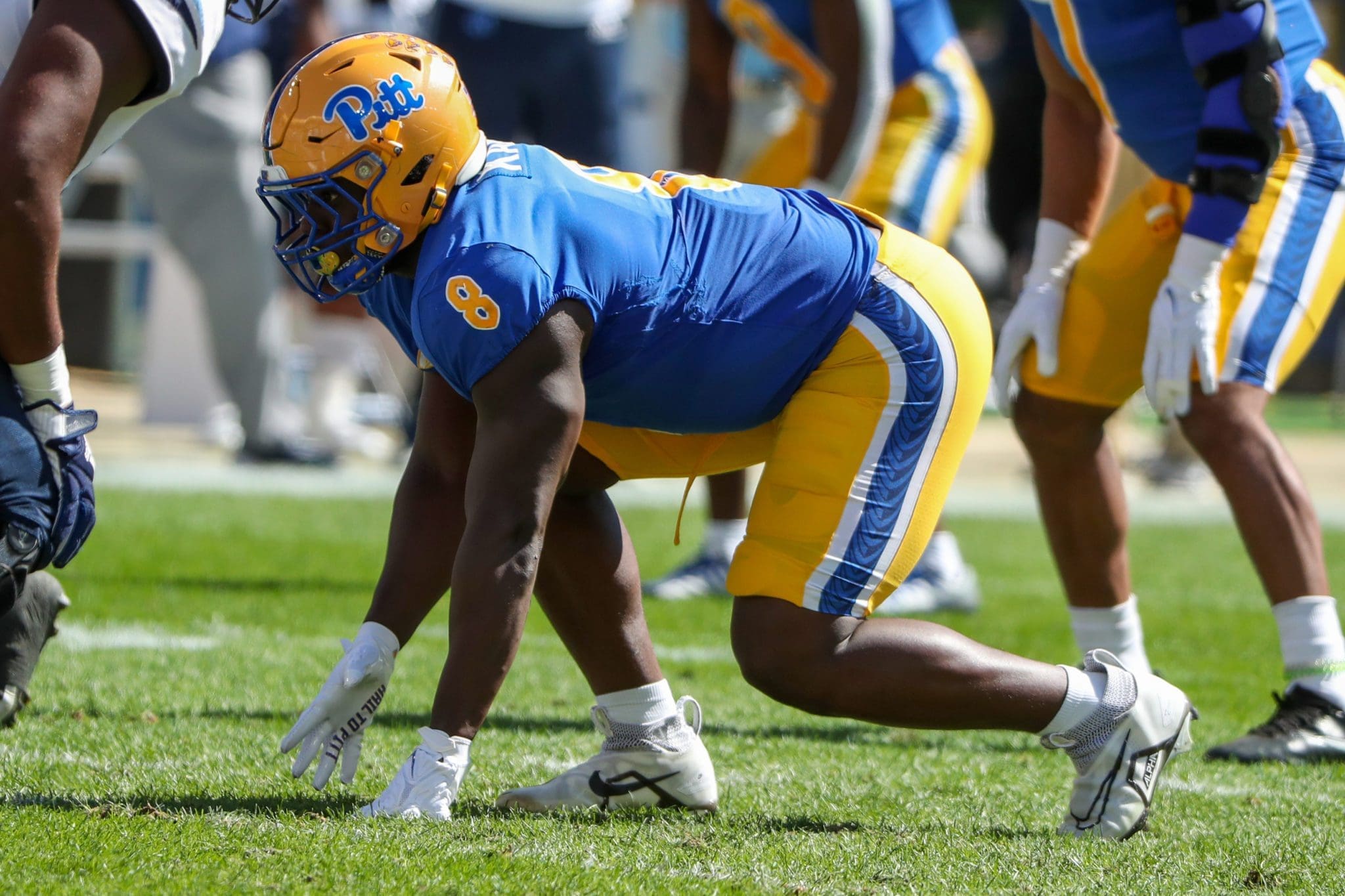 Pitt Panthers defensive lineman Calijah Kancey (8) September 24, 2022 David Hague/PSN
