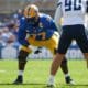 Former Pitt offensive tackle Carter Warren.