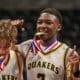 Former Quaker Valley star and current Arkansas basketball player Adou Thiero signed with well-known agency Klutch Sports Group.