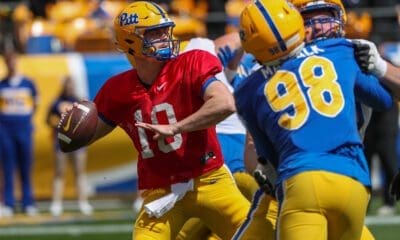 Pitt quarterback Eli Holstein