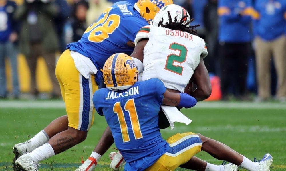 Pitt defensive back Dane Jackson.