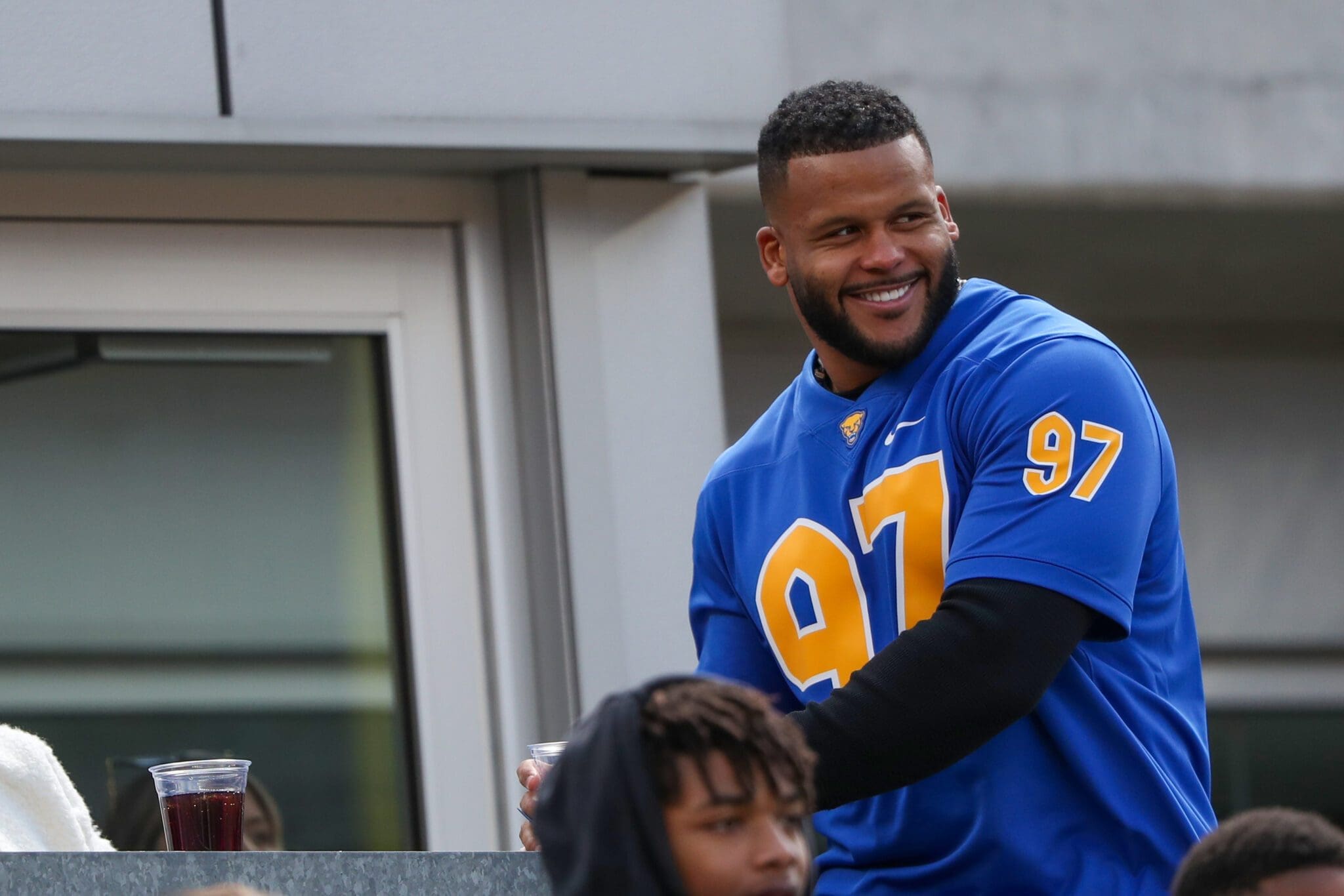 Pitt legend Aaron Donald.