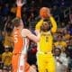 Pitt sharpshooter Blake HInson begins his NBA career on Saturday night in the NBA Summer League playing for the Los Angeles Lakers.