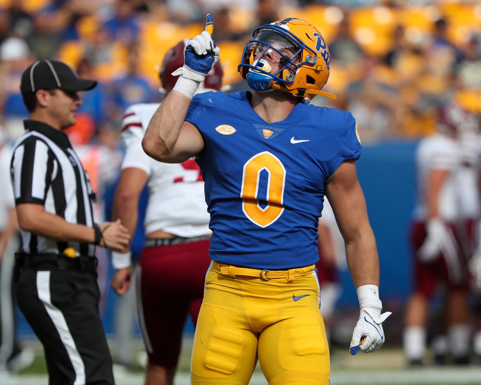 Former Pitt linebacker Johnny Petrishen.