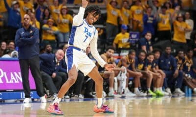 Pittsburgh Panthers guard Carlton Carrington (7) November 6, 2023 David Hague/PSN