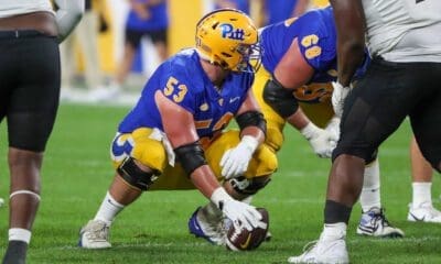 Pitt interior offensive lineman Jake Kradel.