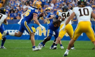 Pitt quarterback Eli Holstein
