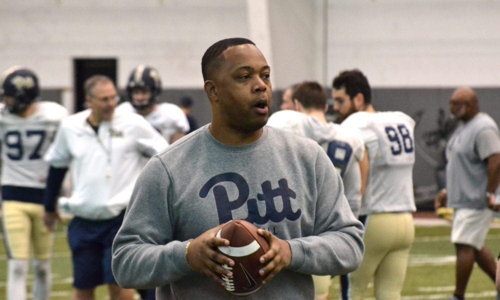 Former Pitt wide receivers coach Chris Beatty