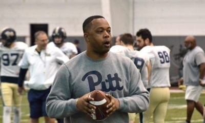 Former Pitt wide receivers coach Chris Beatty