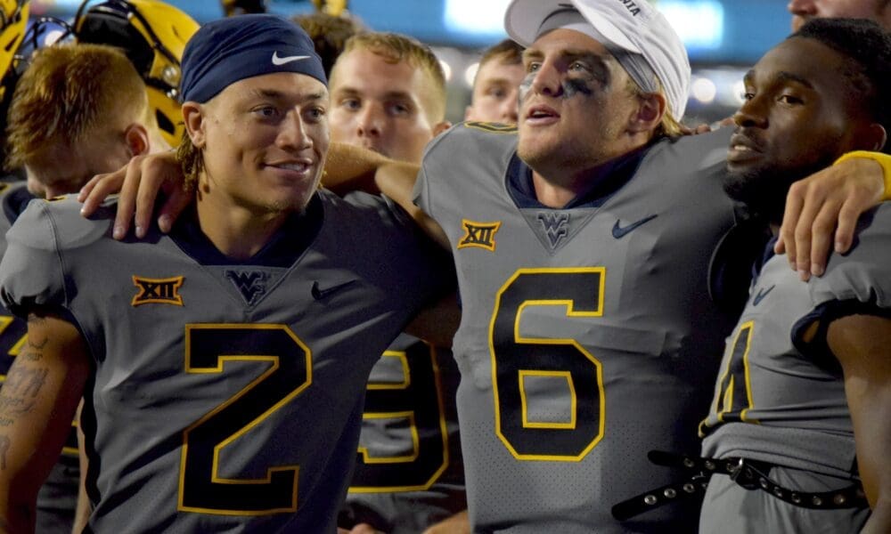 WVU quarterback Garrett Greene.