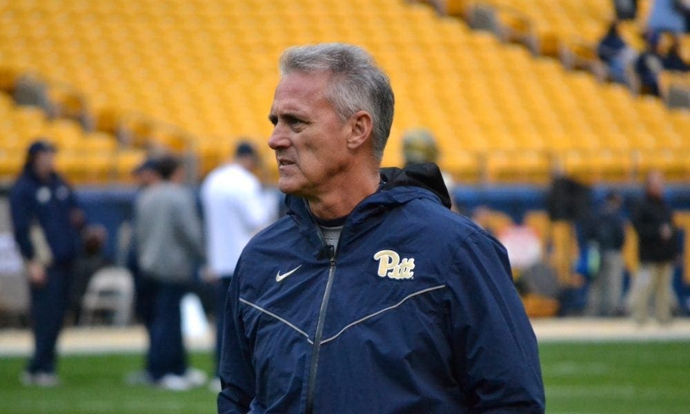 Former Pitt football offensive coordinator Shawn Watson
