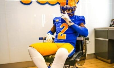 Da'Ron Barksdale on a Pitt unofficial visit. Photo courtesy of Da'Ron Barksdale