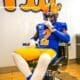 Da'Ron Barksdale on a Pitt unofficial visit. Photo courtesy of Da'Ron Barksdale