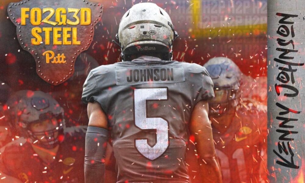 Pitt wide receiver Kenny Johnson.