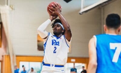 Pitt basketball forward Blake Hinson