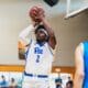 Pitt basketball forward Blake Hinson