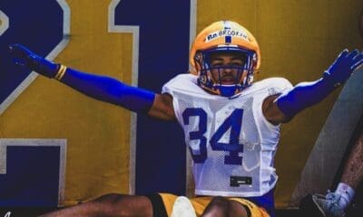Pitt safety Cruce Brookins.