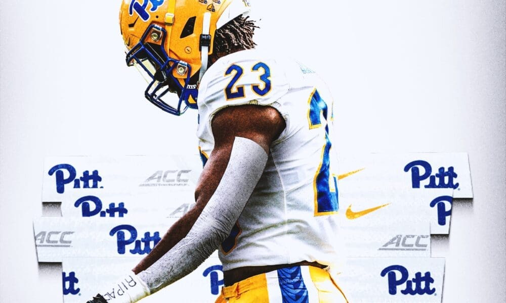 Pitt football uniforms for 2023 Backyard Brawl.