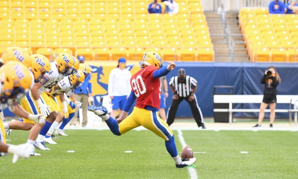 Pitt kicker Ben Sauls