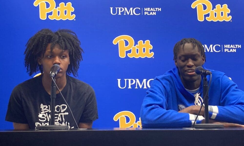 This week, Pitt (4-0) will travel to Brooklyn, New York to compete in the Preseason NIT event, beginning a streak of five high-major opponents in a row. Prior to the Panthers' trip, hear from Pitt starters Bub Carrington as well as Federiko Federiko