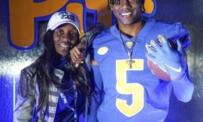 Pitt wide receiver Poppi Williams.