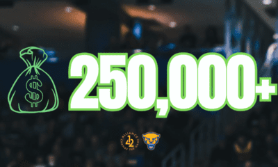 So far, Pitt Panther fans have raised over $250,000 as part of the NIL (Name, Image, and Likeness) challenge, according to this post by Alliance 412.