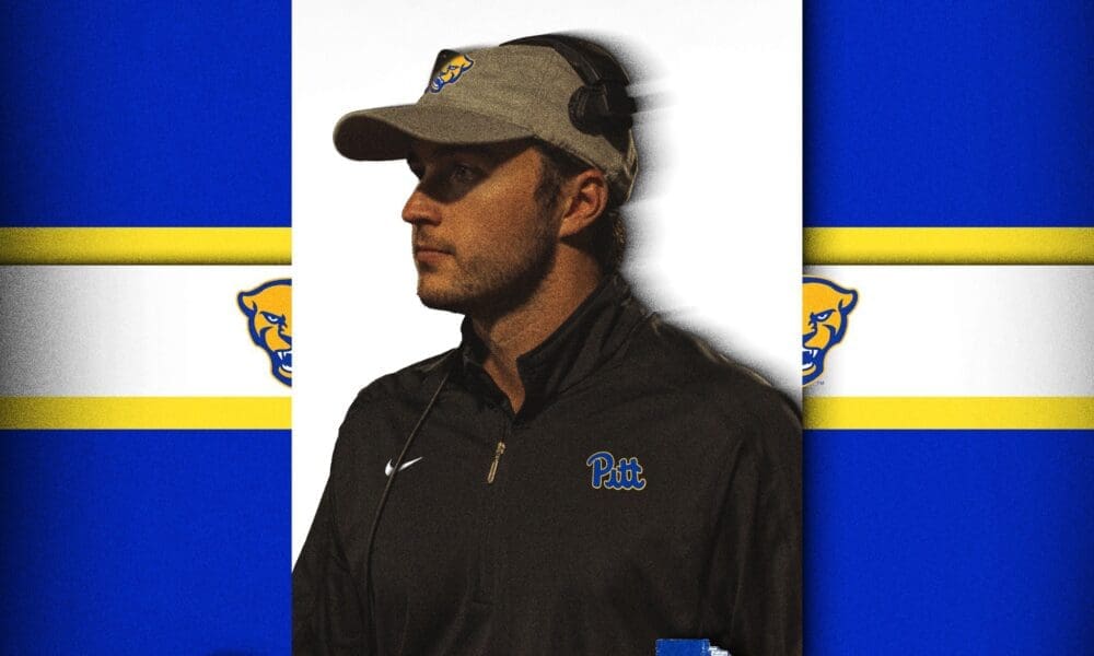 Pitt offensive graduate assistant Jacob Floyd.