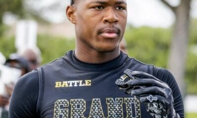 Pitt wide receiver target Ethan Feaster.