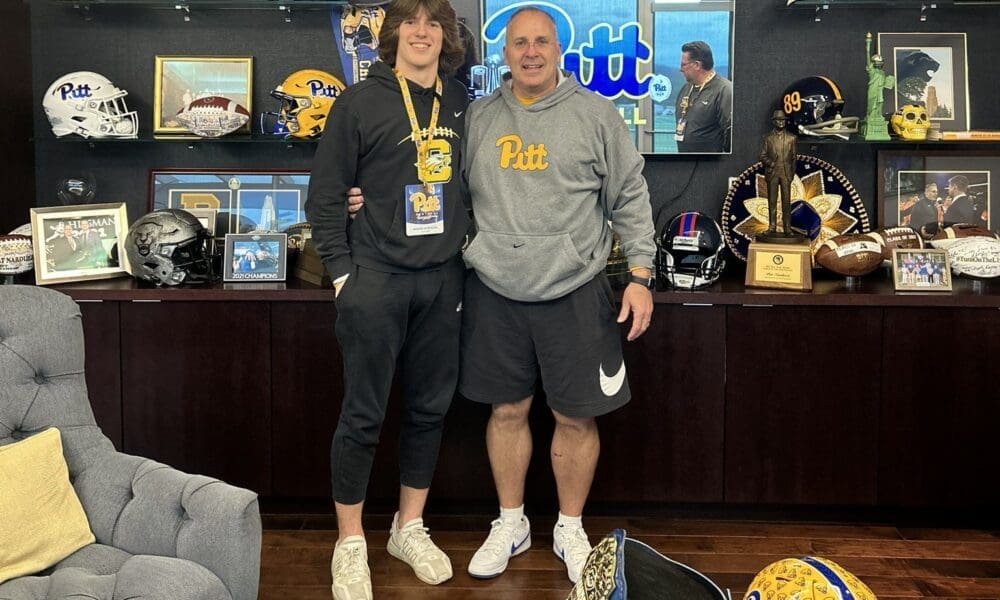 Pitt quarterback commit Mason Heintschel.