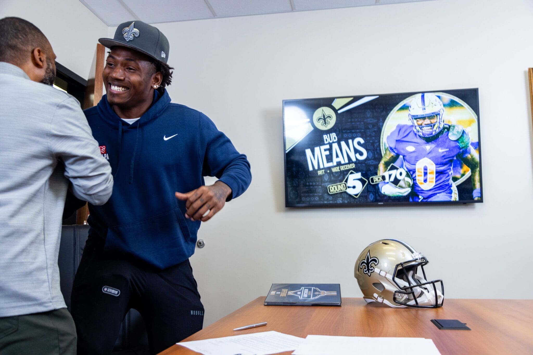 Former Pitt wide receiver Bub Means.