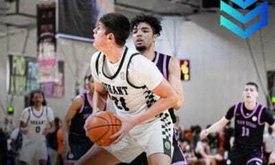 Team Durant shared this photo of big man Tyler Robbins who plays for Upper St. Clair basketball.