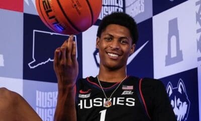 UConn basketball, the national champions, hosted five-star prospect Meleek Thomas for an official visit over the weekend.