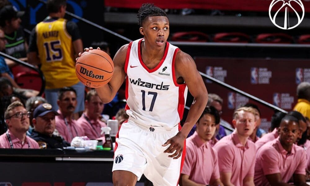 Bub Carrington and the Washington Wizards will play their second NBA Summer League game on Sunday night on ESPN2.