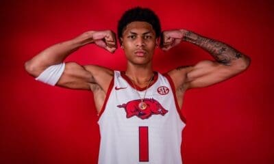 Five star Meleek Thomas visited Arkansas over the weekend. Arkansas is coached by John Calipari.