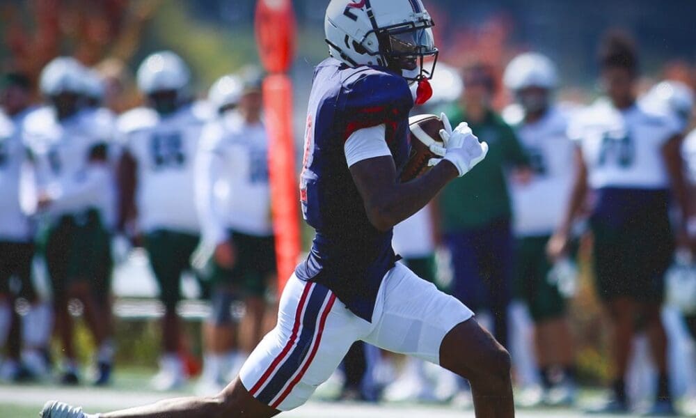 Former Robert Morris wide receiver Noah Robinson
