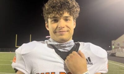 Greater Latrobe quarterback and safety John Wetzel.