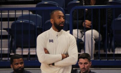 Duquesne head coach Dru Joyce III