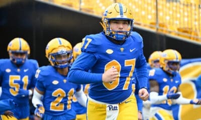 Pitt punter Cade Dowd. Photo courtesy of Pitt Athletics.