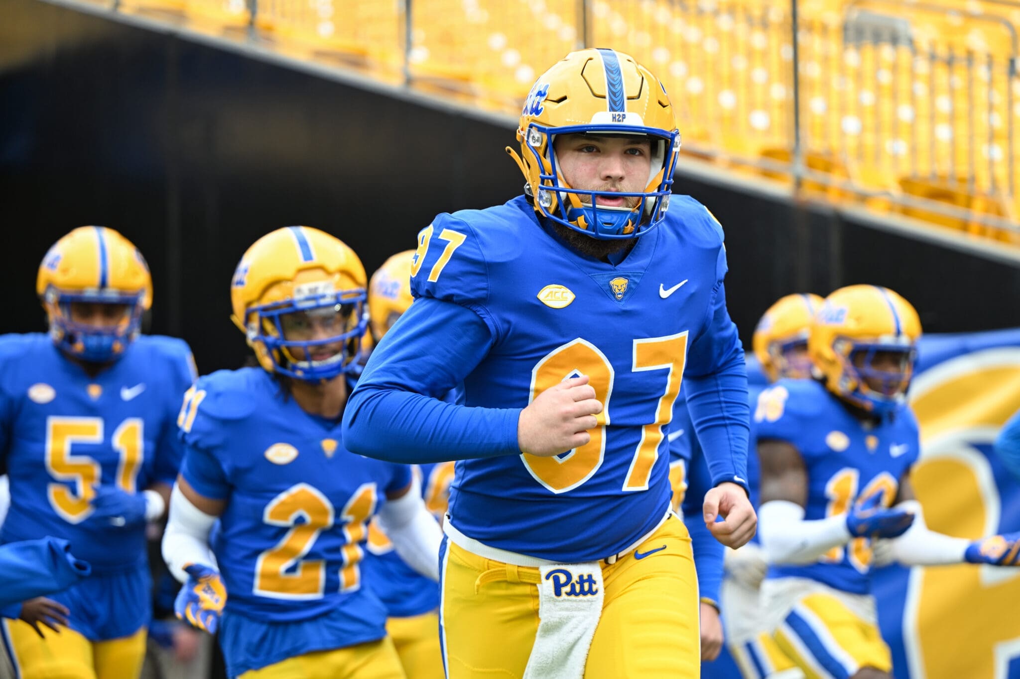 Pitt punter Cade Dowd. Photo courtesy of Pitt Athletics.
