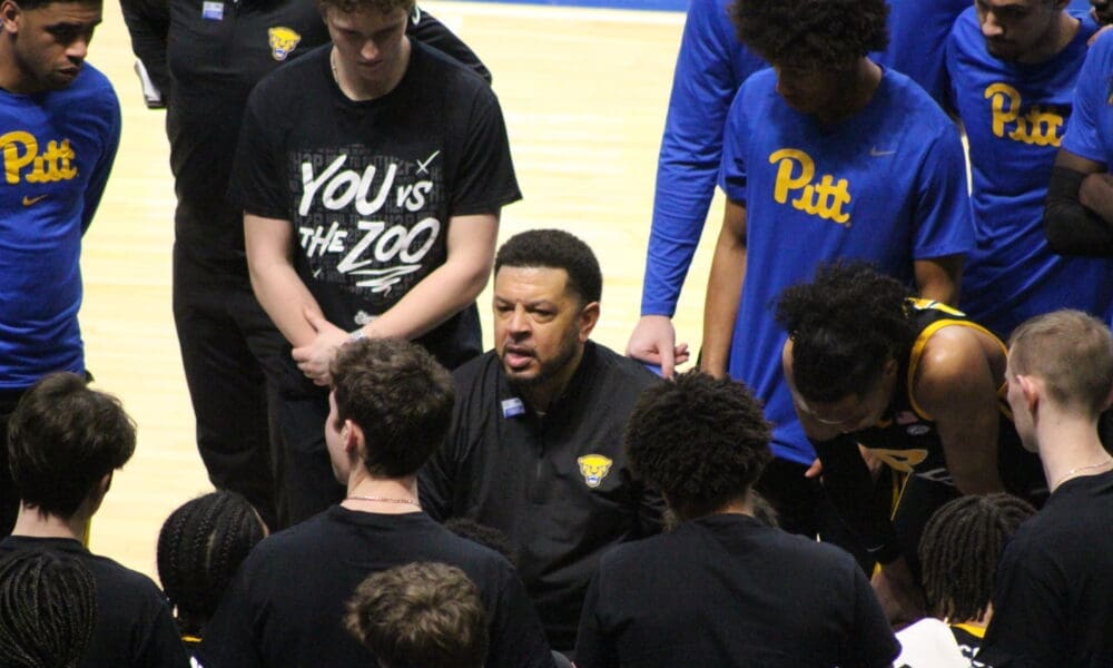Pitt head coach Jeff Capel against North Carolina 1/28/2025